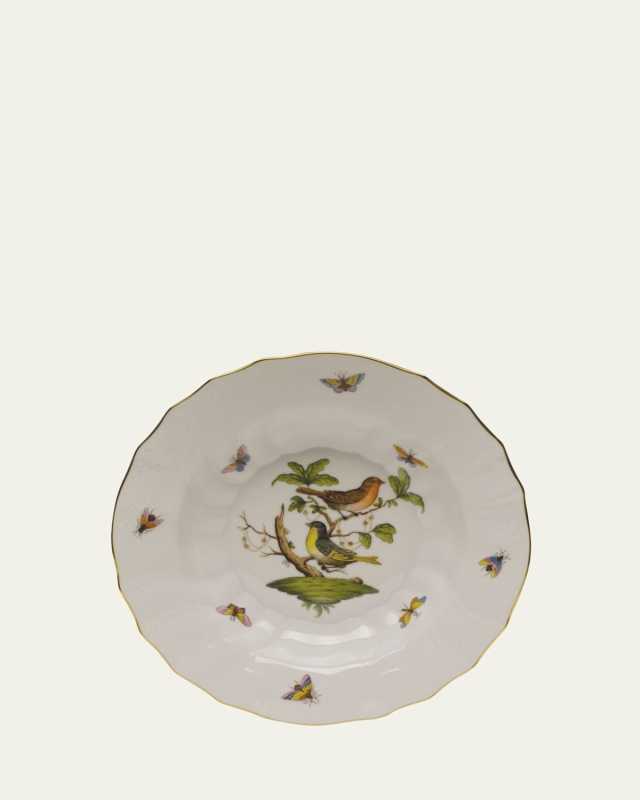 Rothschild Bird Motif 3 Rim Soup Plate